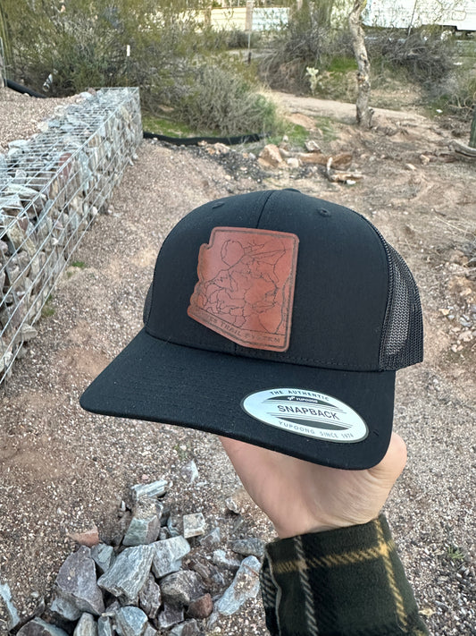 Leather Patch Hat