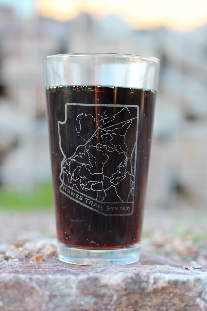 Arizona trails Glass Pint